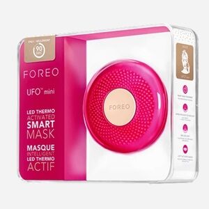 NWT Foreo UFO Mini in Fuschia  SWEDISH BEAUTY-TECH POWER MASKS
